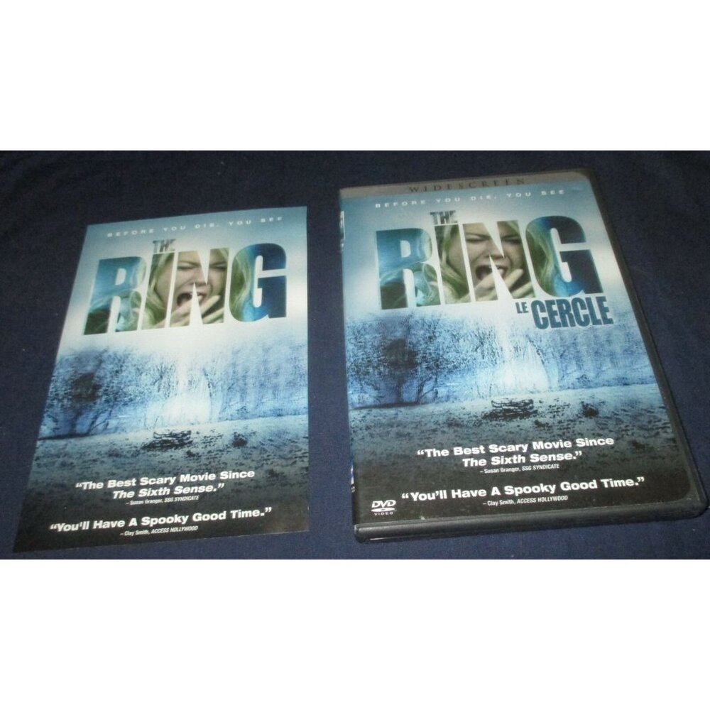The Ring (DVD, 2003, Canadian, Widescreen)